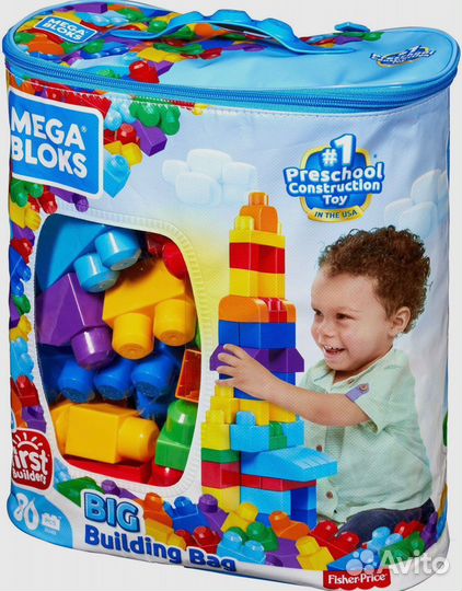 Новый конструктор Mega Blocks 60 деталей