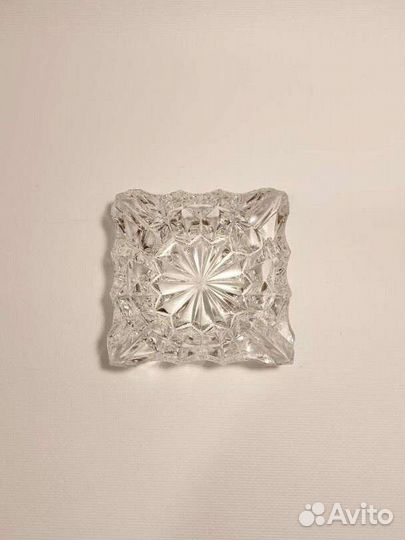 Новая пепельница хрустальная СССР