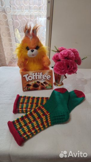 Вязаные женские носки ручная работа