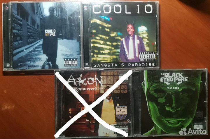 Музыкальные CD-диски Рок, Рэп, Хип-Хоп, поп, R&B