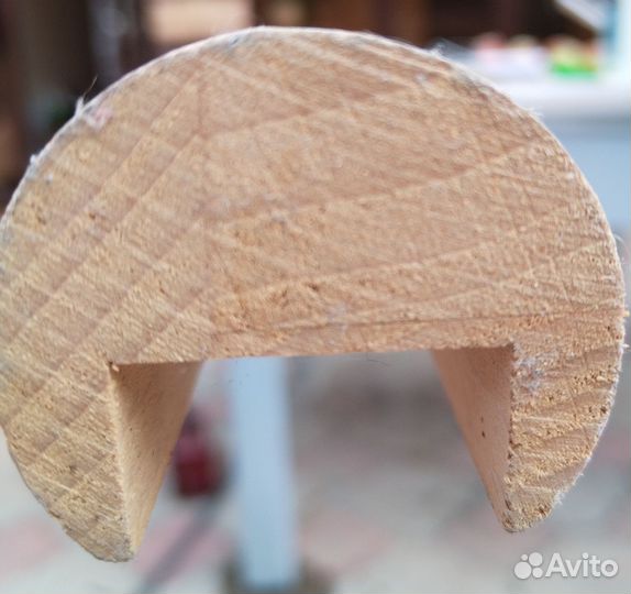 Поручень буковый для лестницы