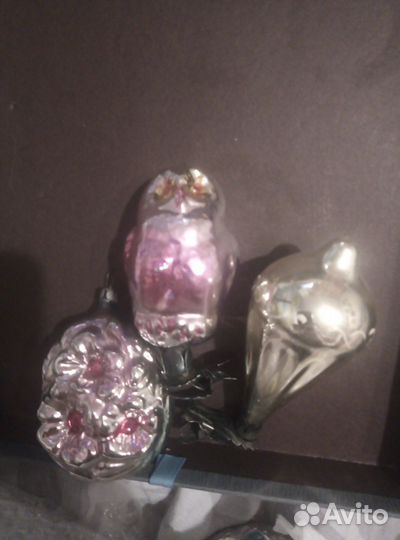 Елочные игрушки советские. Цена за лот