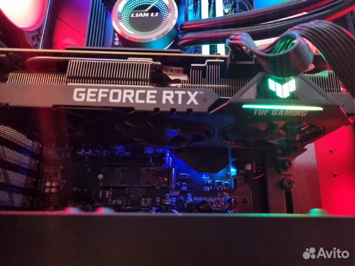 Видеокарта RTX 3070 ti asus на гарантии