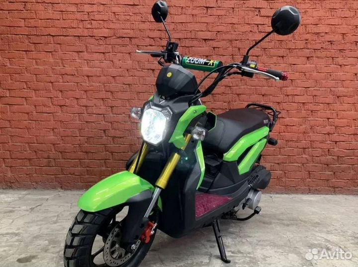 Скутер Honda Zoomer 150cc (49сс) реплика зеленый