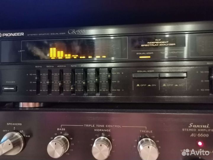 Pioneer GR 555 эквалайзер