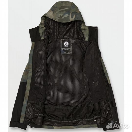 Куртка volcom vcolp INS jacket cloudwash camo