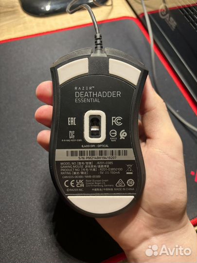 Игровая мышь razer deathadder essential