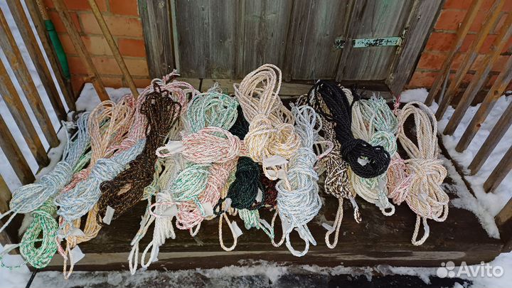 Веревка,шнур,канат для привязи скотины и не только