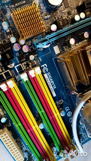 Комплект Core E6550+Ddr3+Video+Gigabyte P35