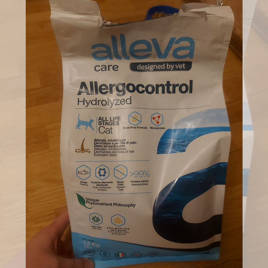 Alleva allergocontrol для кошек