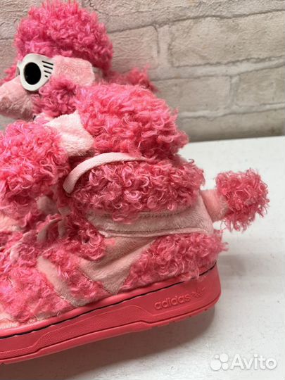 Кроссовки Adidas X Jeremy Scott Pink Poodle ориг