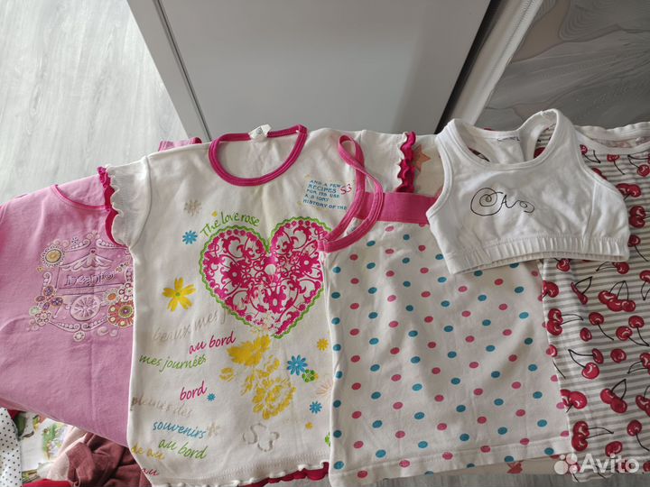 Вещи пакетом на девочку 110-116