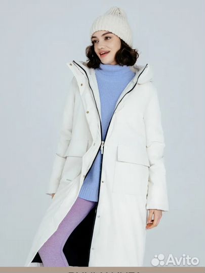 Пуховик зимний длинный женский новый
