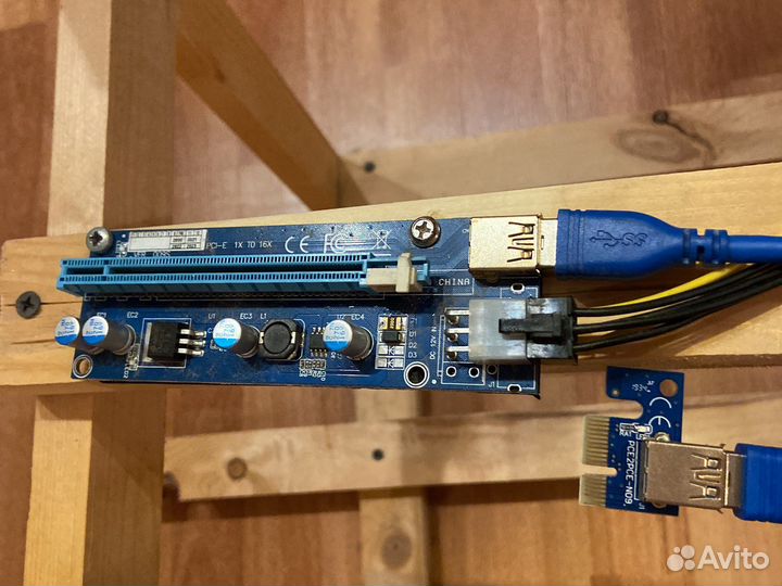 Райзер pci-e 009s