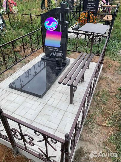 Демонта. Монтаж. Облагораживания могил