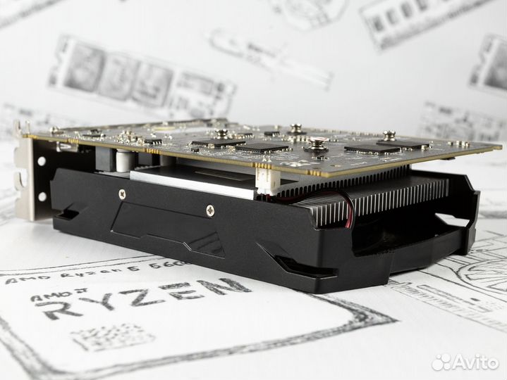 Видеокарта PowerColor AMD Radeon RX 550 4Gb