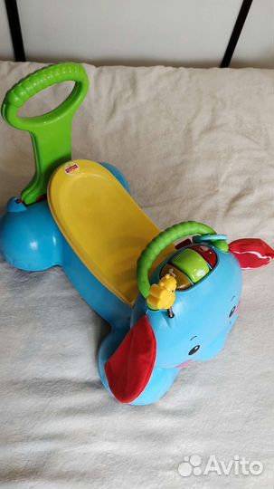 Каталка Fisher Price Слоник 3в1