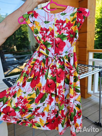 Летнее платье для девочки 134