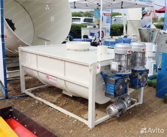 Горизонтальный смеситель