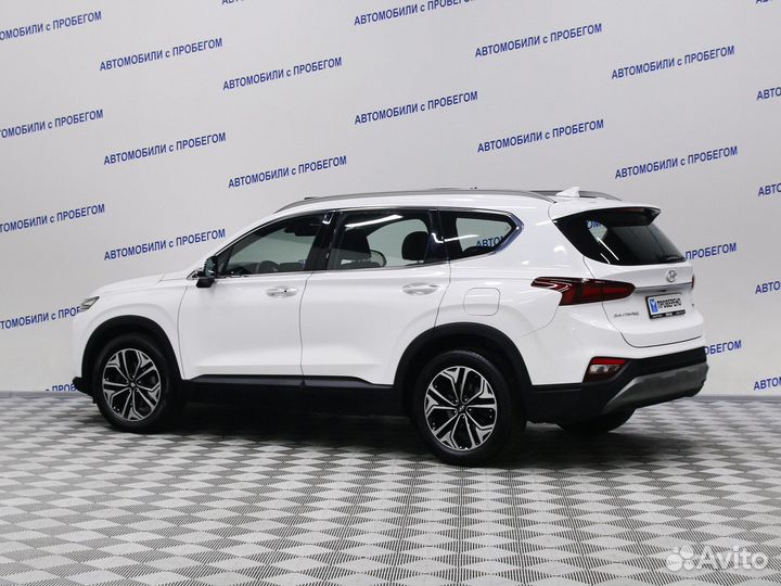 Hyundai Santa Fe 2.2 AT, 2018, 75 130 км
