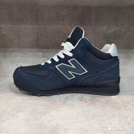 Кроссовки зимние New Balance 574 на меху