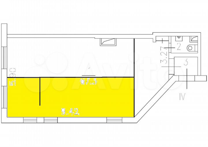 Торговая площадь, 27 м²