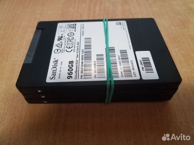 Серверные SATA SSD SanDisk 960GB