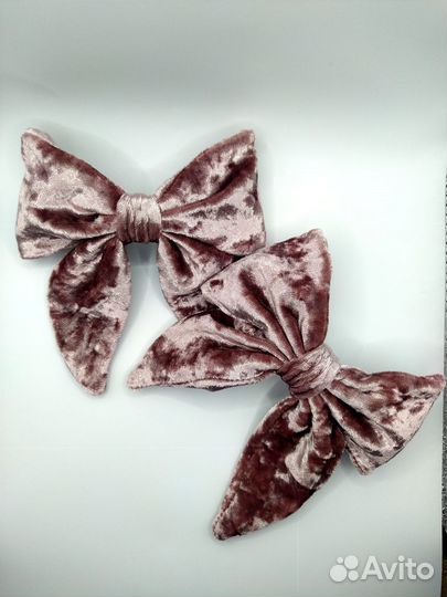 Бантик бархатный