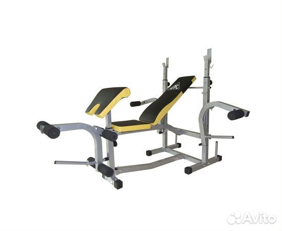 Скамья со стойками под штангу DFC D37022