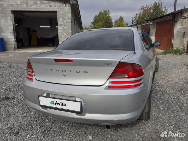 Dodge Stratus 2.4 AT, 2002, 201 634 км