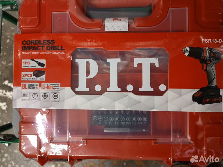 Шуруповёрт Пит PIT 20 v Бесщеточный