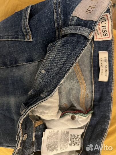 Джинсы levis и Guess