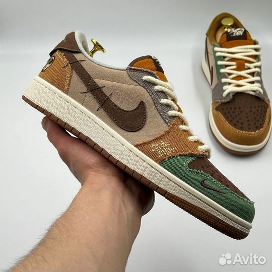 Новые Кроссовки Nike Air Jordan 1 Low & Zion Voodo