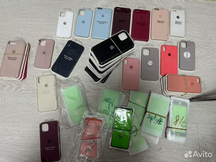 Чехлы и стекла для iPhone