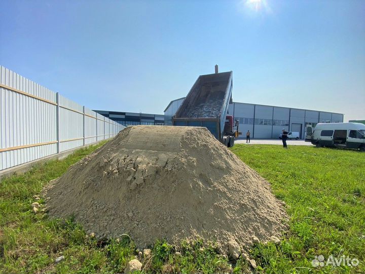 Песок крупнозернистый