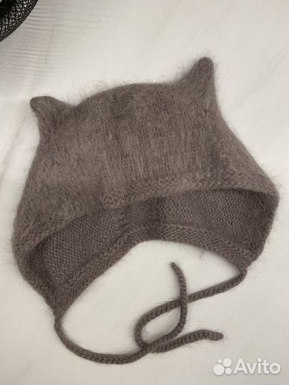 Чепчик из ангоры