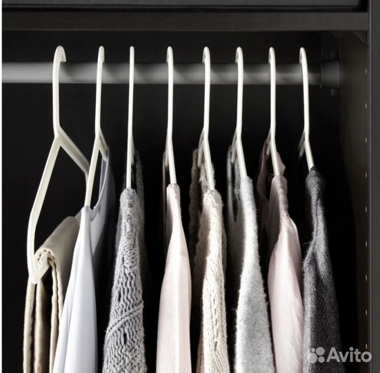 Вешалки плечики IKEA белые Багис 4 шт Новые