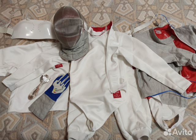 Костюм экипировка для фехтования. Сабля. Рост 164