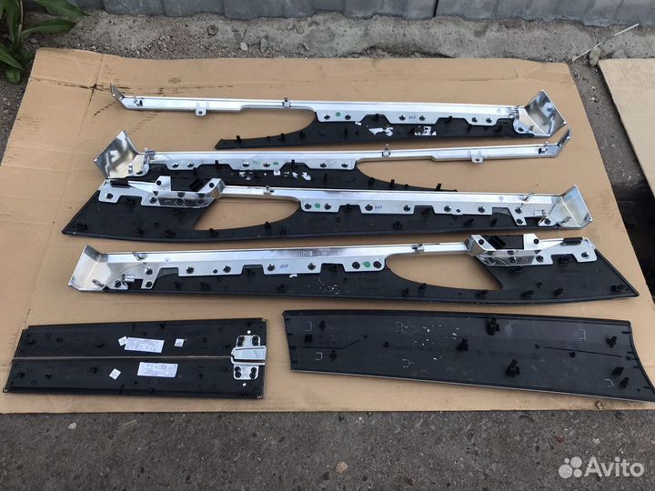 Накладки салона Porsche Panamera 970 алюминий