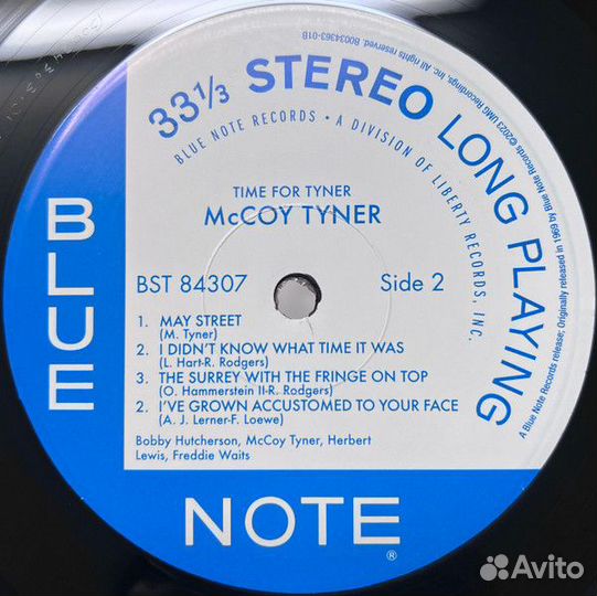 Виниловая пластинка McCoy Tyner - Time For Tyner