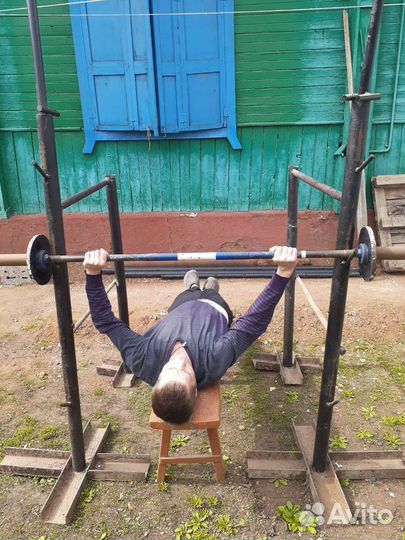 Стойка для штанги,брусья, турник, 3 в одном, торг