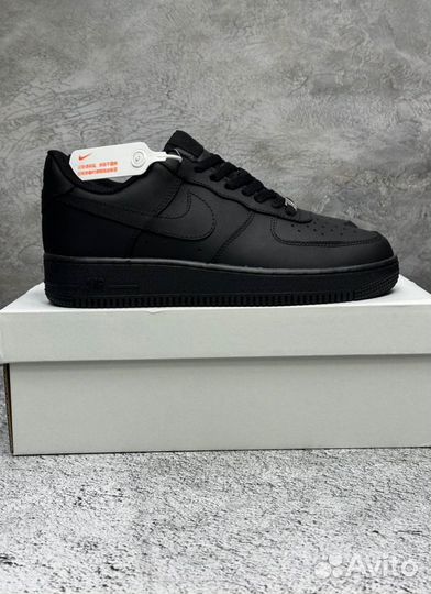 Кроссовки Nike Air Force 1 Supreme Black