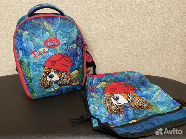 Рюкзак (Ранец) школьный для девочки Delune