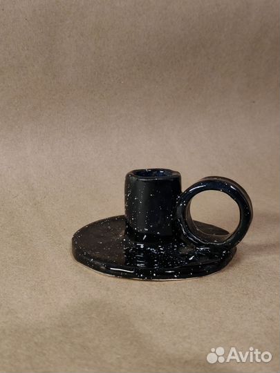 Керамический подсвечник