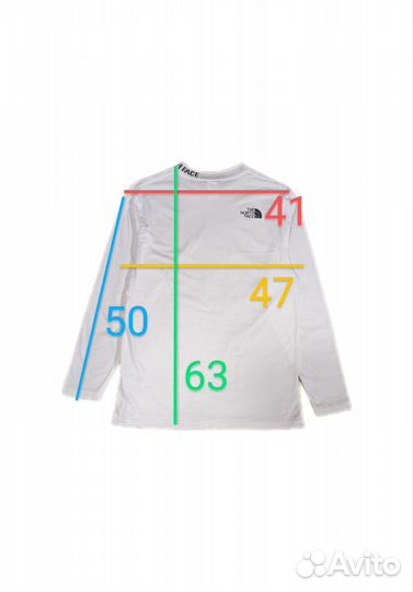 Лонгслив The North Face (XS) одежда оригинал