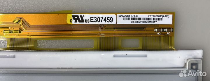 Экран для электронной книги 9.7 дюйма ed097oc1