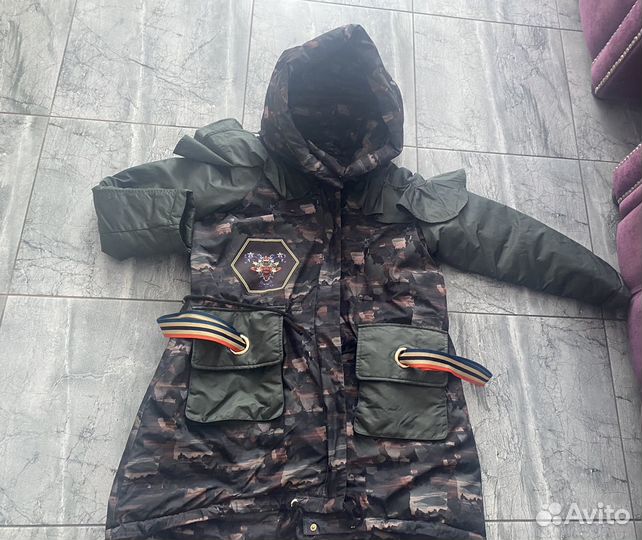 Пуховик, размер 48