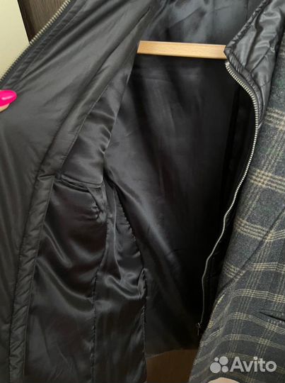 52размер Зимний пиджак-бушлат