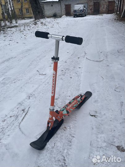 Зимний самокат