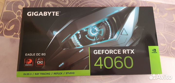 Видеокарта Gigabyte GeForce RTX 4060 eagle 8Gb